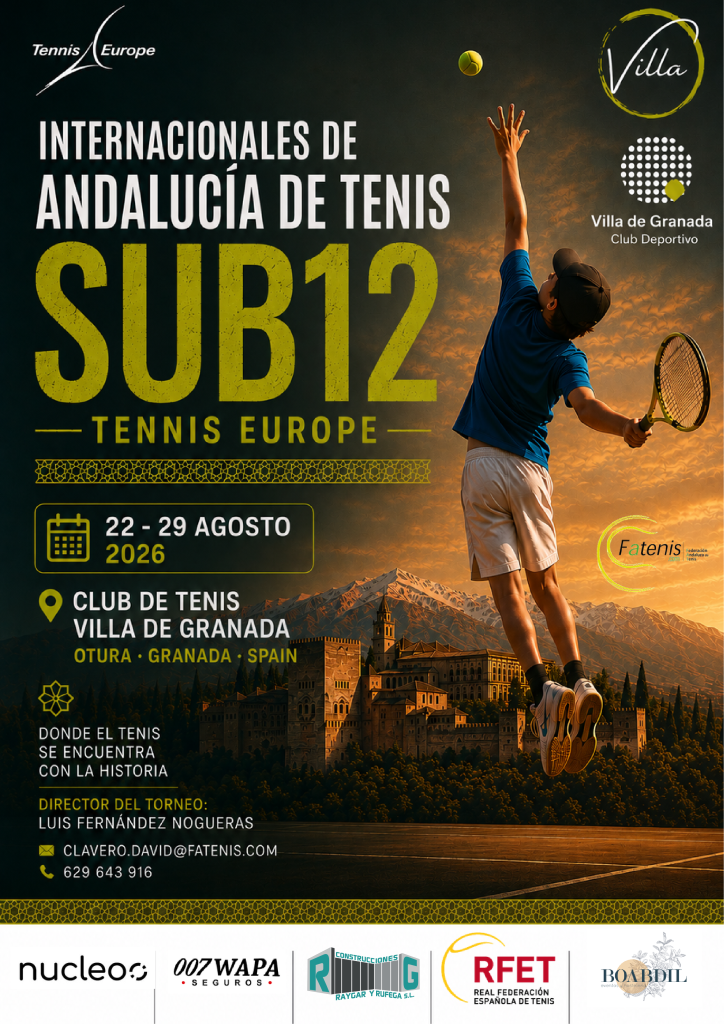 Cartel tennis Europe, Categoria: category 1 sub-12